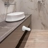 Healvian Wall-Mounted Shower Foot Rest Stool for Washing and Shaving,