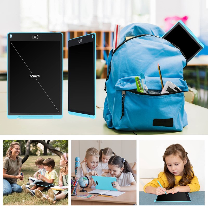 Coolzon LCD Writing Board, 12 Inch Colourful Screen Writing Tablet