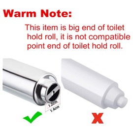 Bememo 3 Pack Toilet Paper Holder Roller Toilet Tissue Holder Replacement Plastic Spring Loaded (Chrome)