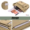 X-cross Shoulder Bag, Cross, Cross, Shoulder Bag, Pockets, Multiple Storage,