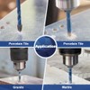 Diamond Drill Bit - BRSCHNITT 10pcs 1/4 inch Masonry Drill