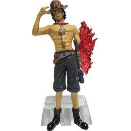 Bandai One Piece Chozokei Damashii Whitebeard Pirates-4" Portgas D. Ace Fire