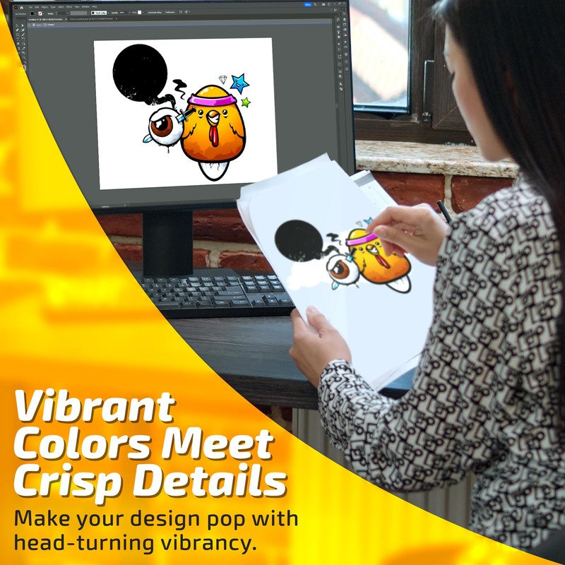 Prinware A4-15 Sheets - 8.3 x 11.7 Inches - Anti-Static