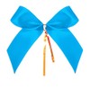 Meseey 30 Pcs Small Satin Bows with Twist Tie, 4