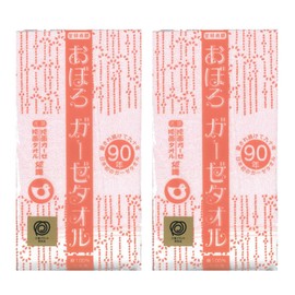 [Bulk Purchase] Gauze Towel, 100% Cotton, Made in Japan, 13.4 x 32.7 inches (34 x 83 cm), Japan's First Gauze Towel, Established in 1888, Japan's First Gauze Towel, Set of 2 (Pink)