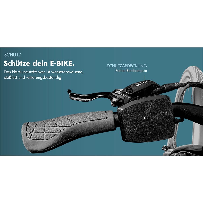 BeDiCo E-Bike Protective Cover for Bosch Purion On-Board Computer Made