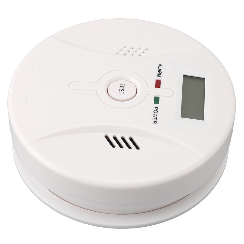 2 in 1 Smoke and CO Detector Sound Light Alarm