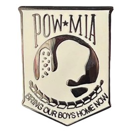 Trade Winds 50 Pack Pow Mia Bring Our Boys Home Now White Motorcycle Hat Cap Lapel Pin M-486