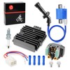 Ignition Coil Pack & Voltage Regulator Rectifier Starter Relay Spark