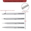 Regiis Tech 4 pcs SDS MAX 11 inch Chisel Set,