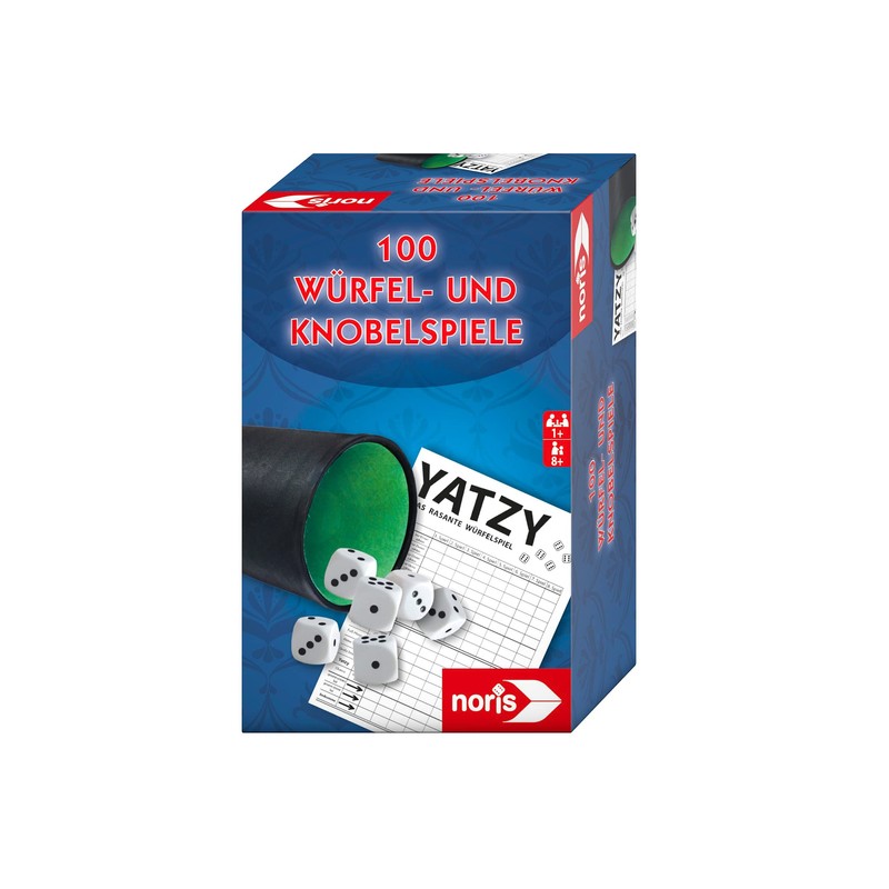 Noris Classic 100 Dice and Toss Games (Multi-Colour)