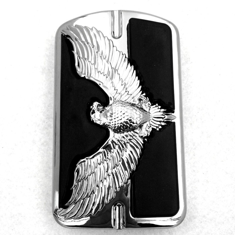 SMT-Chromed Compatible With Harley Davidson Touring Softail Brake Pedal Large