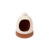 Dexam Porto Terracotta Ribbed Salt Pig - Stone - Spoon