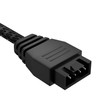 Standard ARGB 3-Pin to 4-Pin RGB Fan Adapter Cable for