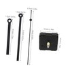 DOITOOL 4 Sets Long Shaft Silent Quartz Clock Movement Kit