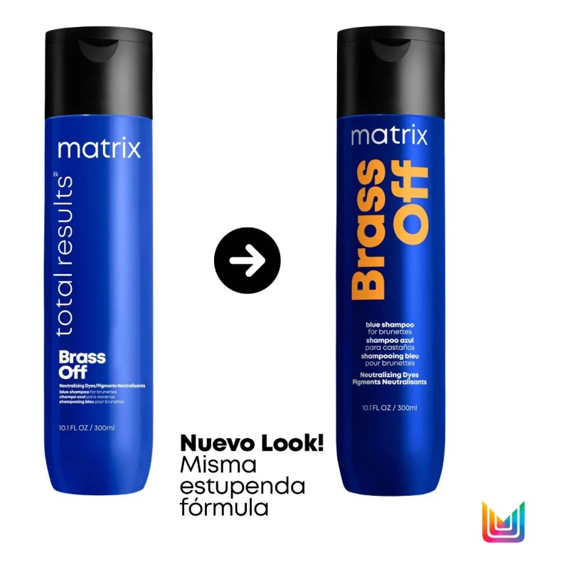 Shampoo Matrix Brass Off Total Results Matizador 300 Ml