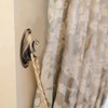 VORCOOL Pair of Swan Style Drapery Curtain Holdbacks Tieback Hooks