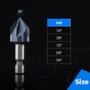 toolant Noir-Ti Cobalt Countersink Drill Bit Set(Pro), Titanium Aluminum Nitride