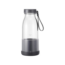 【Vitantonio Official】Cordless My Bottle Blender 300ml (VBL-2000-K)【Easy with 3 steps! Simple to make even on busy mornings】Smoothie Mixer Juicer Compact Mixer (Black)