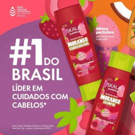 Kit Skala Frutastica Morango Shampoo  Enjuague  Mascara                                                                                               