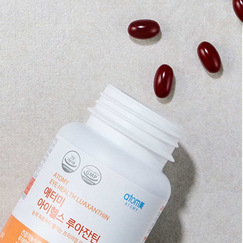 Atomy iHealth Ruaxanthin 90 capsules, 3 months supply / 애터미