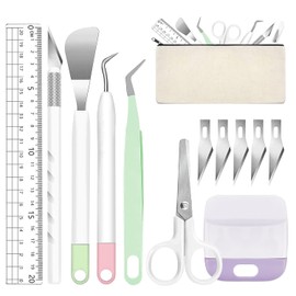 Plotter Accessories, Pack of 13 Vinyl Plotter Accessories, Weeding Tool Plotter for Cricut Accessories, DIY Making, Cameos, Labelling, Silhouette
