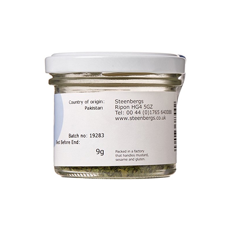 Steenbergs Fenugreek Leaves Standard Jar 9g