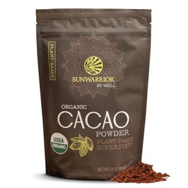 Pure Cacao Powder Organic Unsweetened & Raw | Premium USDA Organic Cacao Powder for Baking Smoothies and Hot Chocolate | Non-Alkalized No Added Sugar 