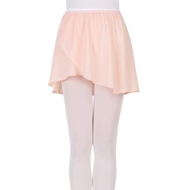 Bezioner Children's Ballet Wrap Skirt, Chiffon, Ladies’ Dance Skirt with Waist Tie