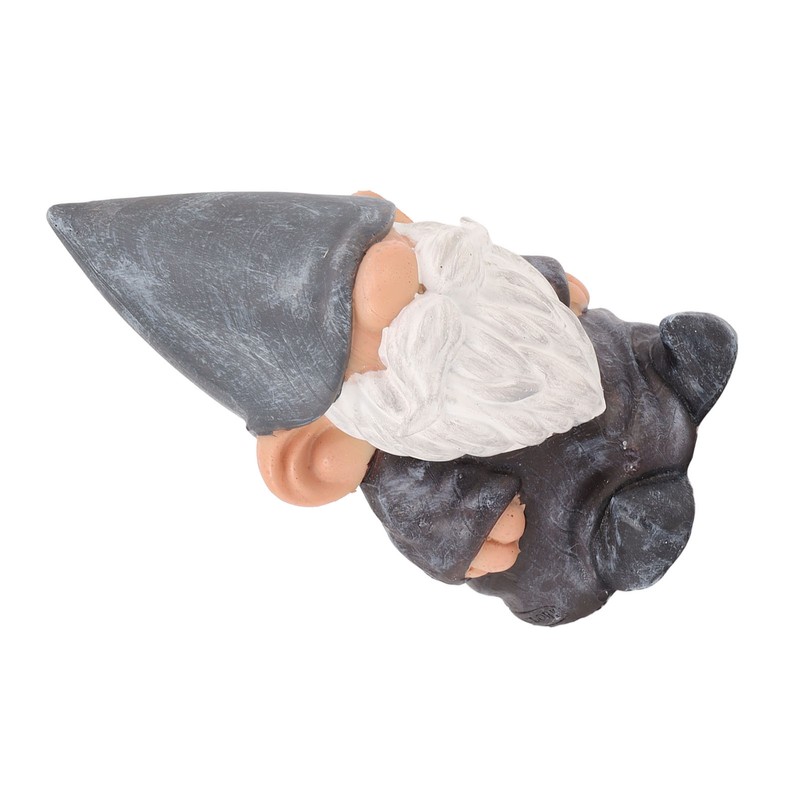Garden Gnome Resin Structure Stable Bottom Retro Style Gnome Figurine