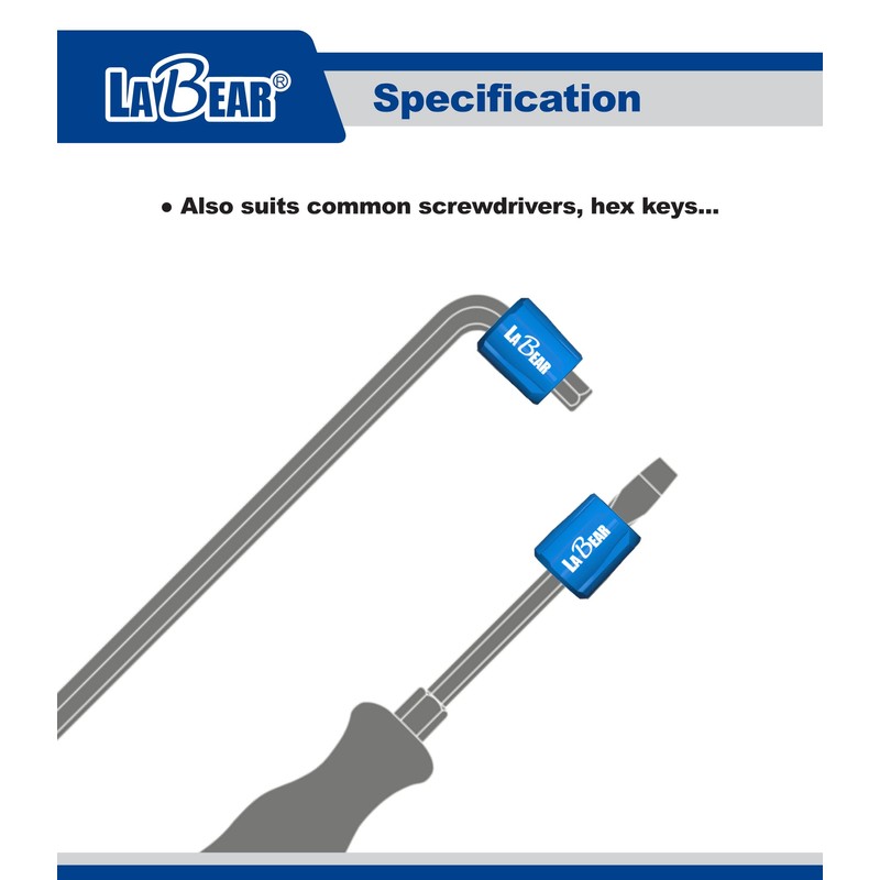 LaBear - 10piece Robertson square Impact high torque Screwdriver Bit