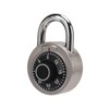 Dial Combination Lock Heat Treatment Hardened Steel Security Waterproof for