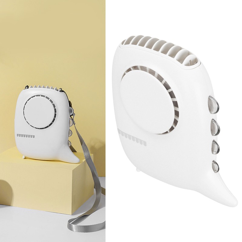Electric Fan Hanging Neck Portable Small Electric Fan with 3‑Gear