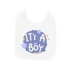 Baby Bib for Gender Reveal Party, It's a Boy Design,