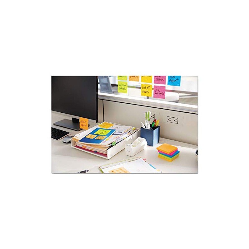 Post-It Super Sticky Pop-Up Notes 3"X3" 18/Pkg-Rio De Janeiro W/90