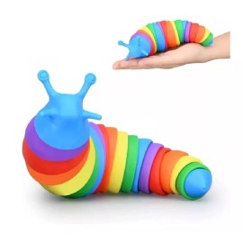 KFMX Juguete Gusano Antiestrés Sensorial Babosa Bebe Colores