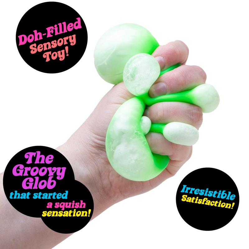 Schylling NeeDoh Original - Sensory Fidget Toy - Green -