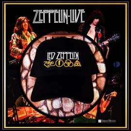 LED ZEPPELIN HAT PATCHED HAT BASEBALL CAP WITH ADJUSTABLE BACK