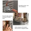 Hair Dryer Holder Stainless Steel Wall Mounted Bathroom Storage Rack