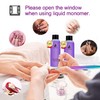 MAGIC ARMOR Acrylic Liquid Monomer - 150ml Acrylic For Professional