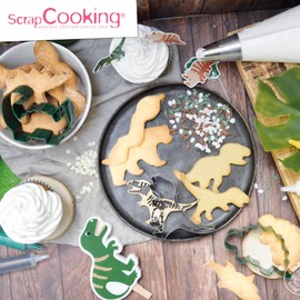 4 x Dino Cookie Cutters