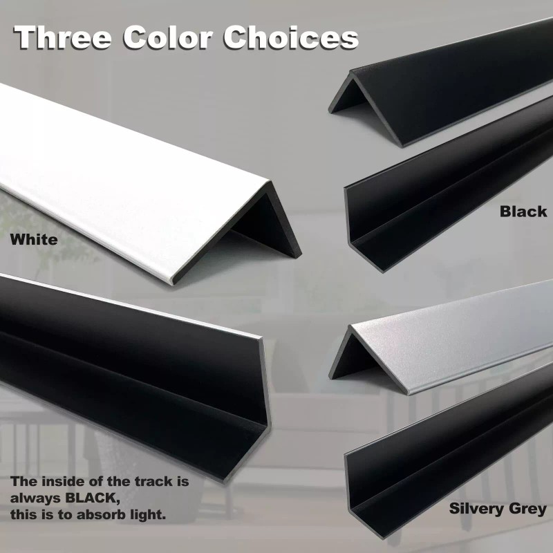 Keego 100% Blackout PVC Light Blockers for Window Shades and