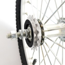 Bestookits Bicycle Electric Single Chip Single Speed Flywheel 16 Teeth /16t Full Tooth Flywheel Two-Way Live Single Wheel