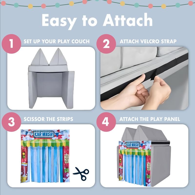 BanaSuper Play Panel For Couch - Color: Fanshion Show