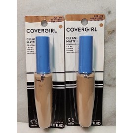 COVERGIRL 2 COVERGIRL Clean Matte CONCEALER oil free  305-310 MEDIUM / DEEP