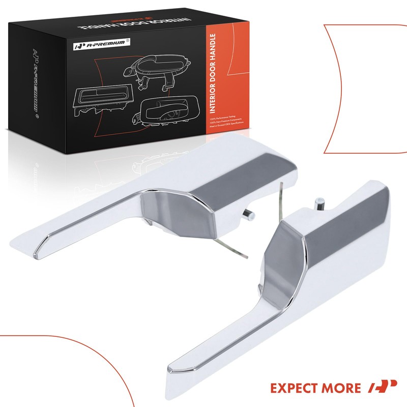 A-Premium Inside Interior Door Handles Compatible with Ford Expedition 2007-2017