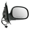 TRQ Passenger Side Mirror Assembly Power Chrome Foldaway Compatible with