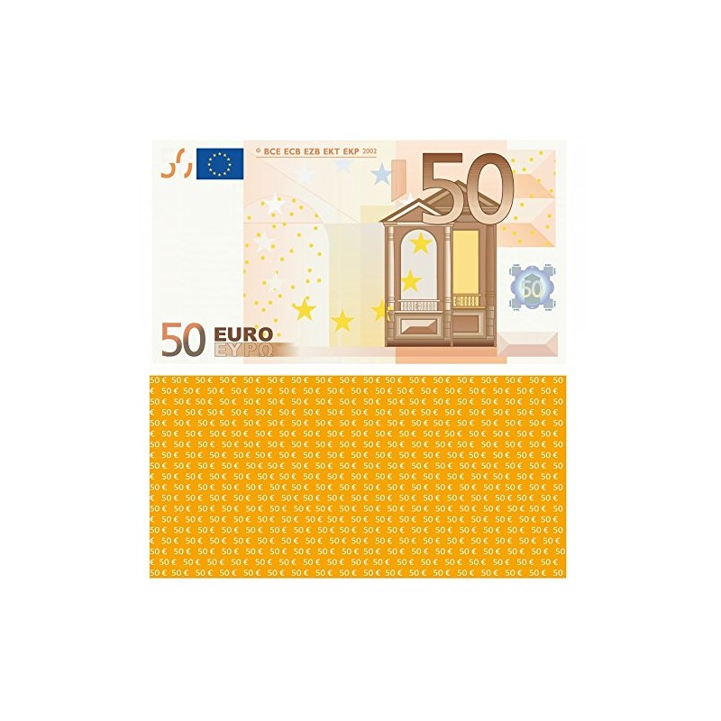 LYSCO 50 Euro Play Money – Reduced to 75% of