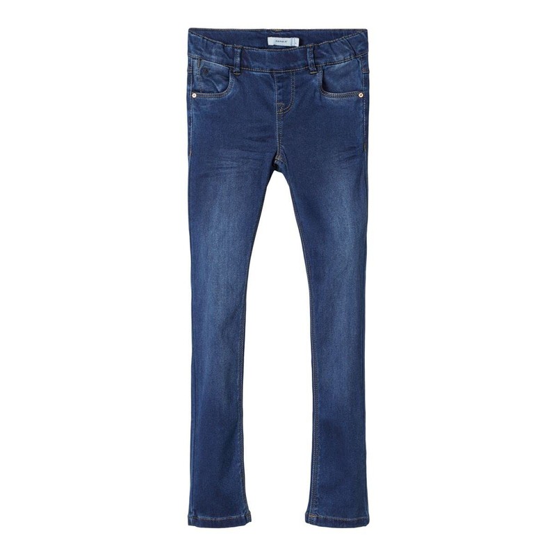 NAME IT Girl Jeans Skinny Fit Sweat, Dark denim blue