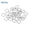 sourcing map M8 Split Lock Washer, 100Pcs 304 Stainless Steel
